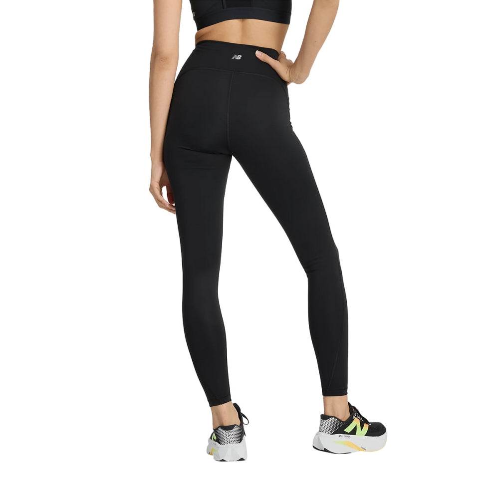 W HEAT HR LEGGING 27IN | BK-BLACK