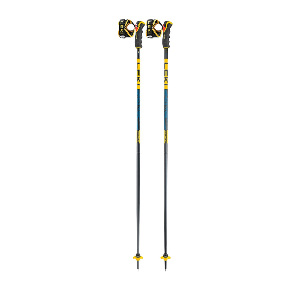Leki Spitfire 3D Ski Poles in Blue Color