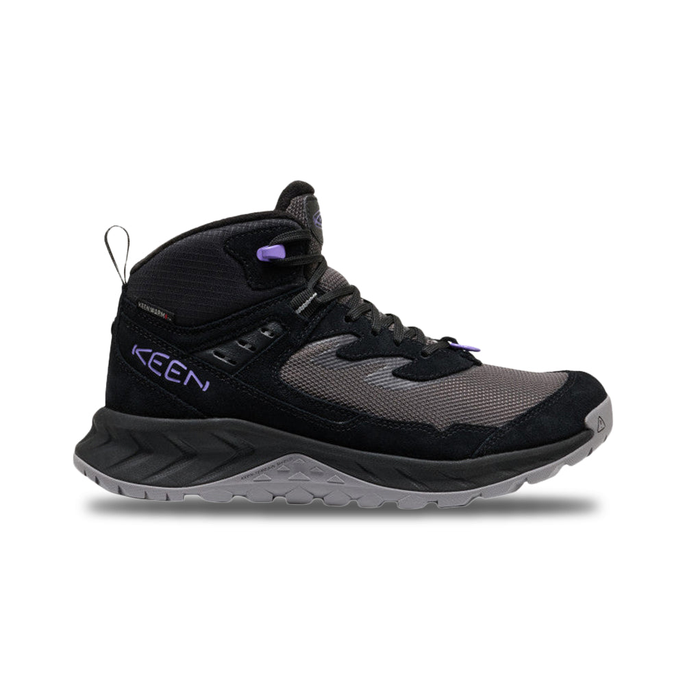 Keen Womens Hightrail Mid Polar Boots in Black Color