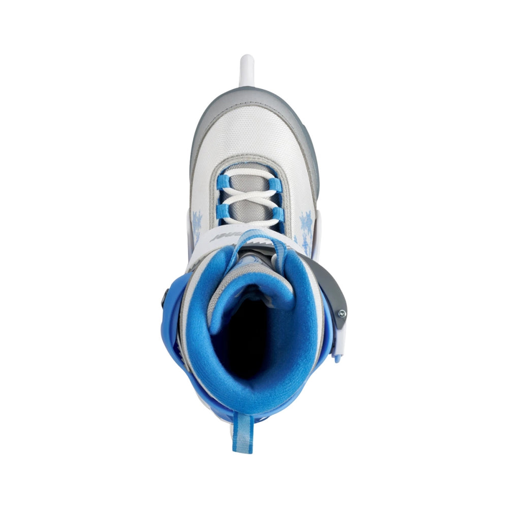 Rollerblade Kids Micro G Ice Skate Ice Skates in White Color