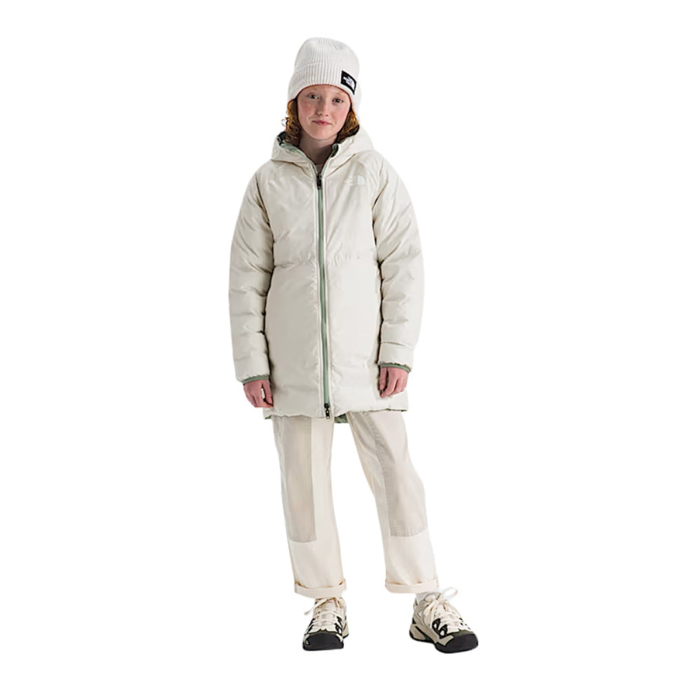 The North Face Kids Reversible Perrit Skiing & Snowboarding Jackets in Green Color