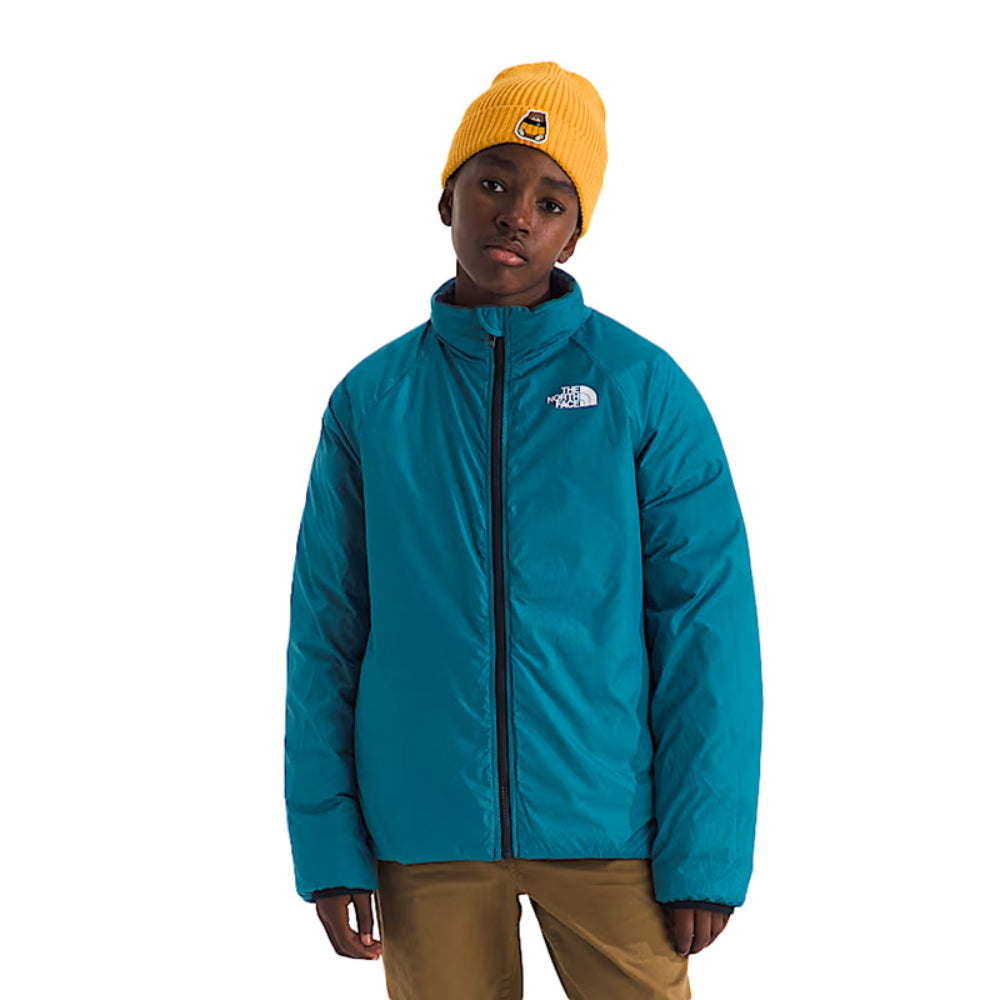 The North Face Kids Perrito 4-N-1 Hoode Skiing & Snowboarding Jackets in Blue Color