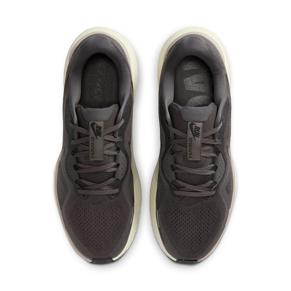 Nike Mens Structure 26 Running Shoes in Black Color