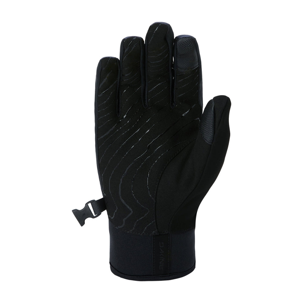Da Kine Womens Electra Short Glove Winter Gloves in Blue Color