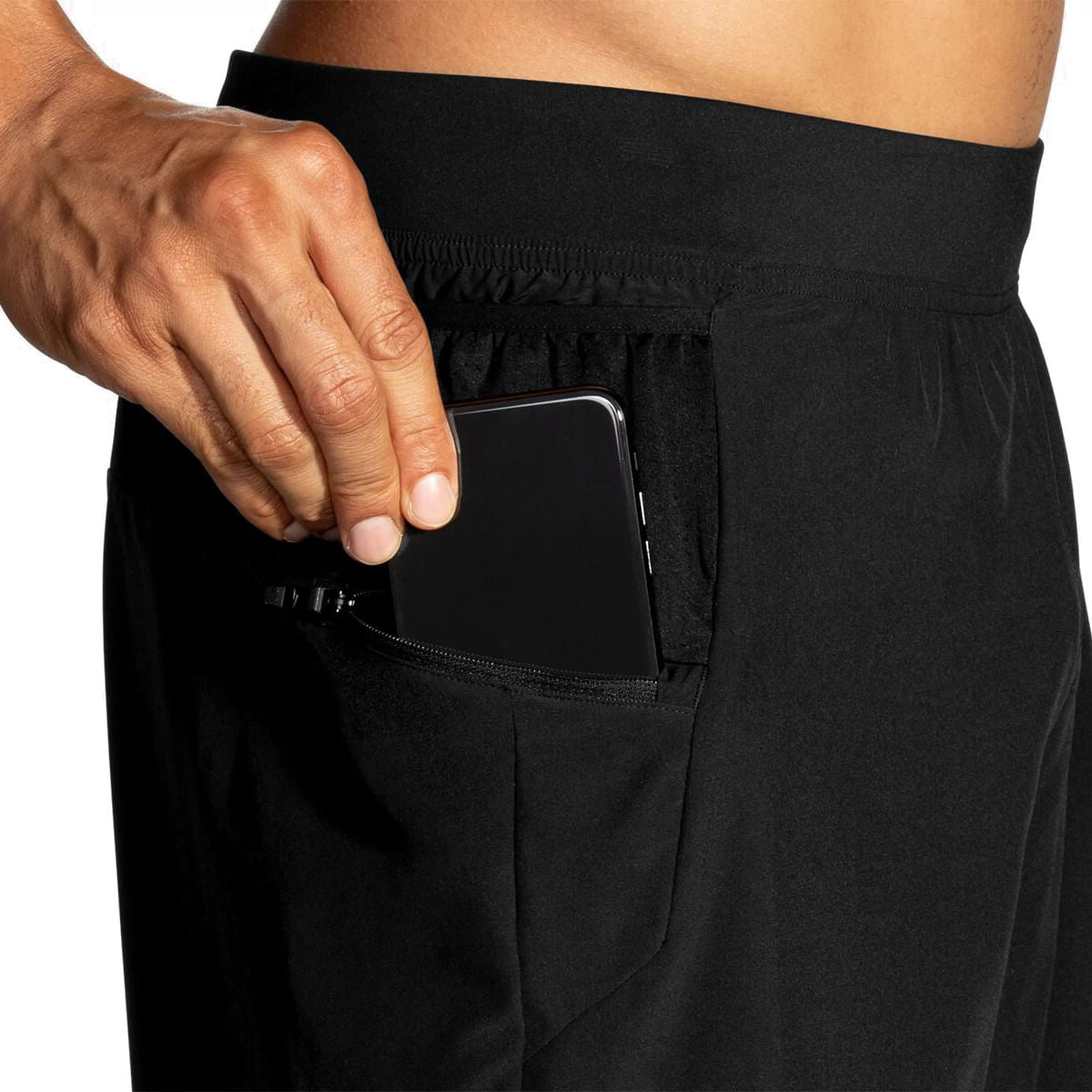 SHERPA 7 2 IN 1 SHORT | 001-BLACK