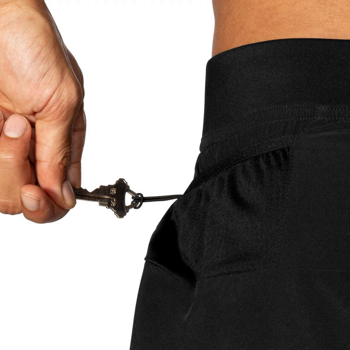 SHERPA 7 2 IN 1 SHORT | 001-BLACK