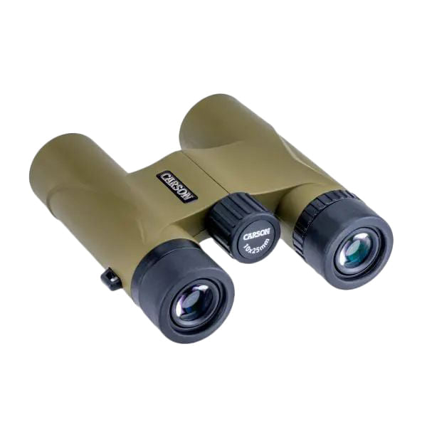 Carson Optical Stinger 10X25 Binoculars & Scopes in Khaki Color