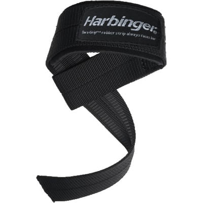 PADDED LIFTING STRAPS | BLACK