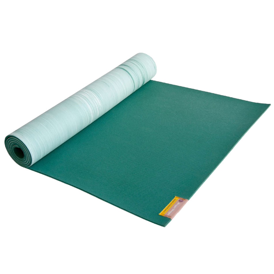 Hugger-Mugger Para Rubber Yoga Mat Yoga Mats in Blue Color