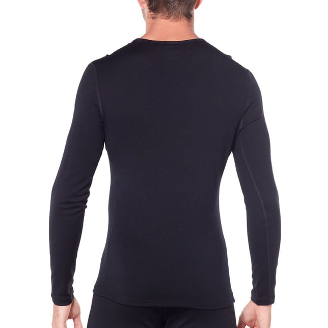 M TECH LS CREWE | 001-BLACK