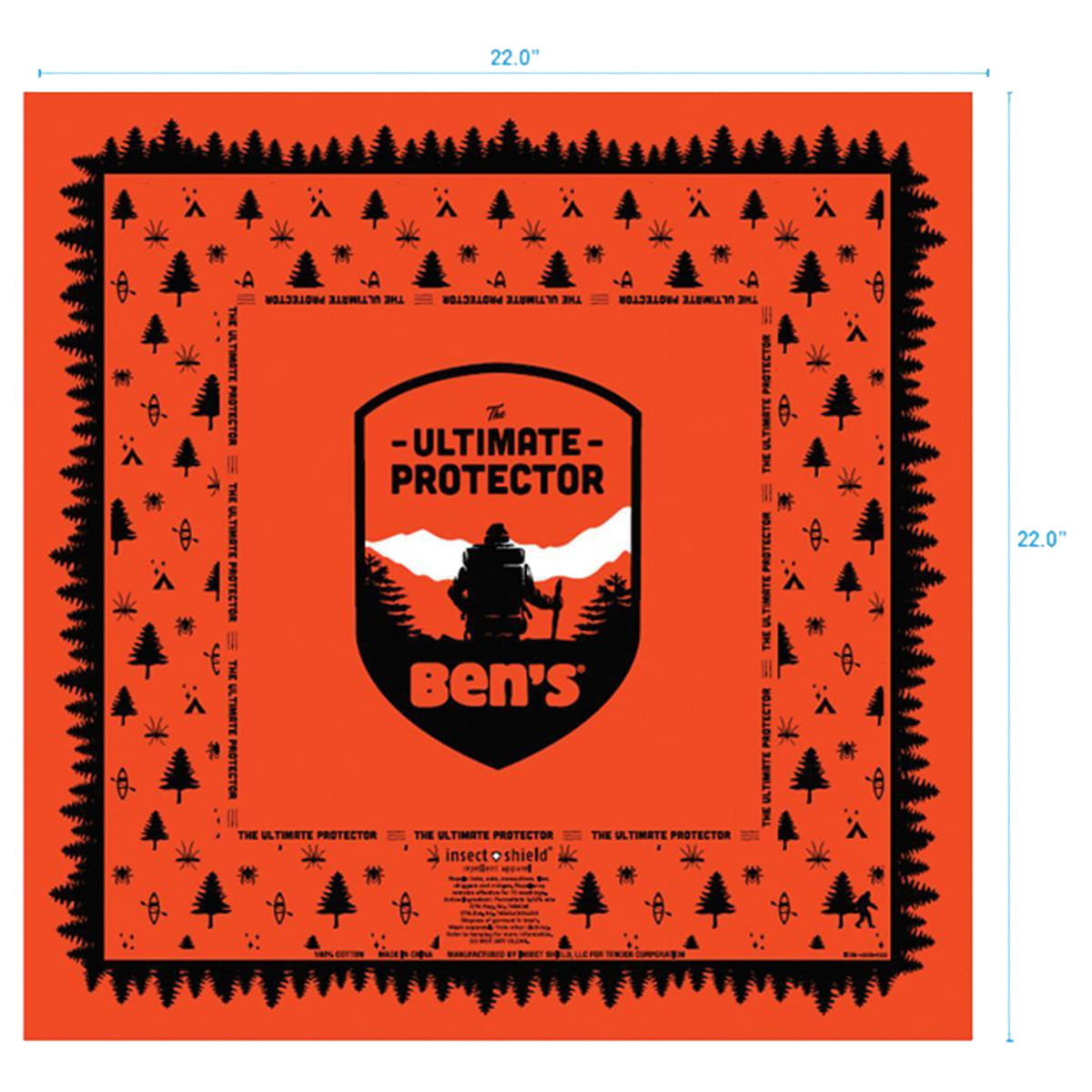 BENS BANDANA INS SHIELD | ORANGE