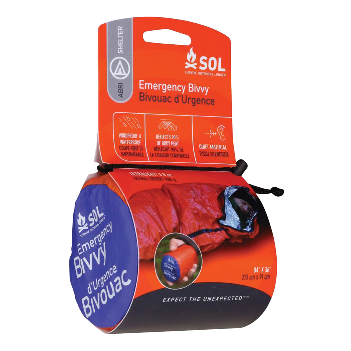 SOL EMERGENCY BIVVY | ORANGE