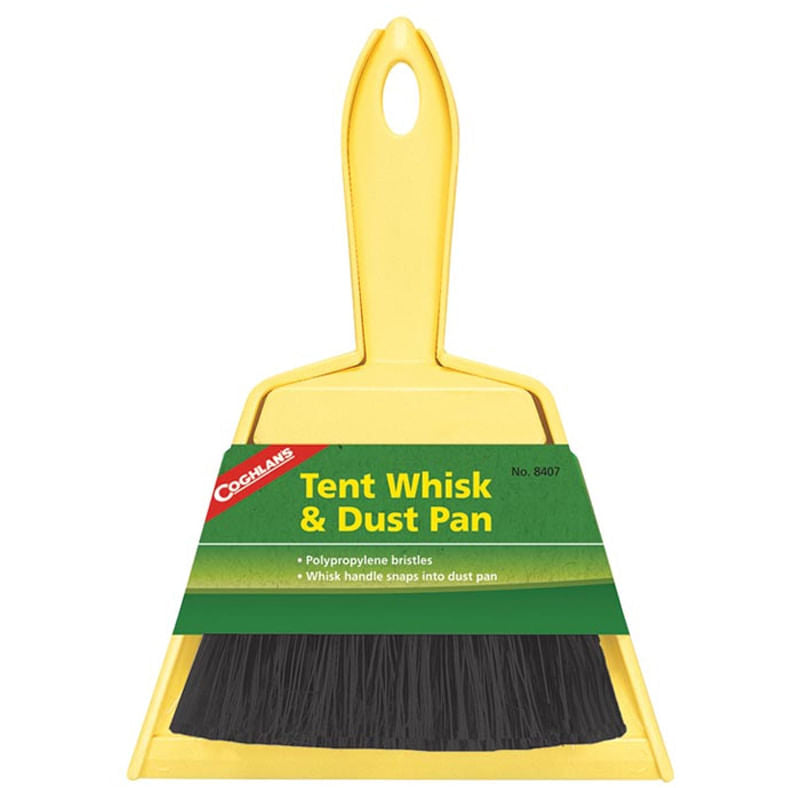 Liberty Mountain Tent Whisk And Dustpan Camping Accessories in Yellow Color