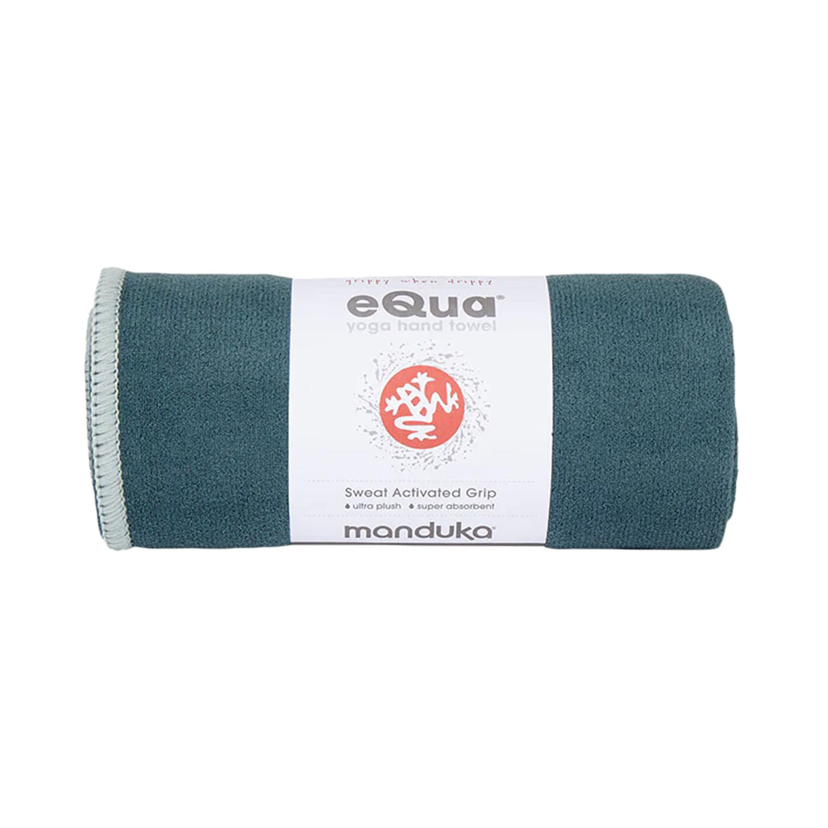 Manduka Equq Yoga Hand Towel Yoga Accessories in Green Color