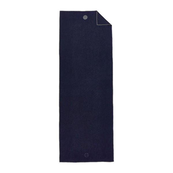 Manduka Yogitoes Skidless Towel Yoga Accessories in Blue Color