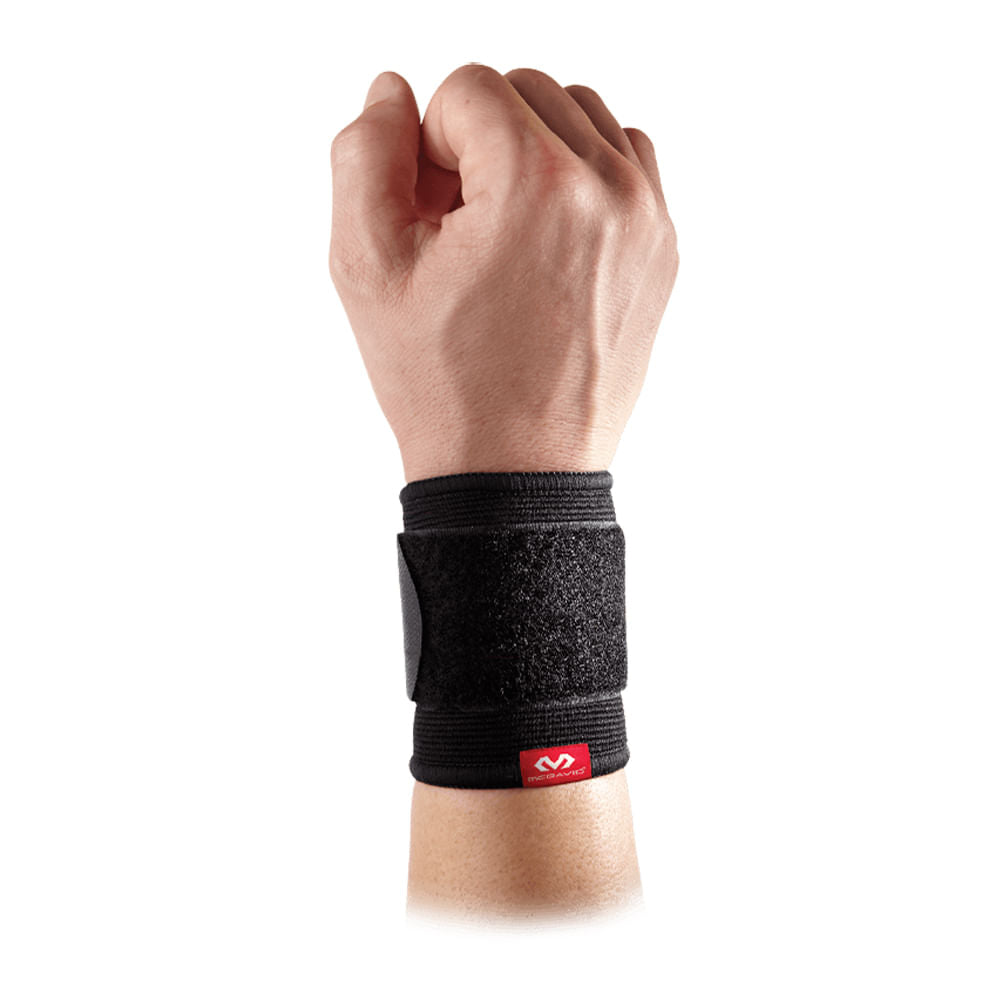 Mcdavid Elastic Wrist Sleeve Joint Braces in Black Color