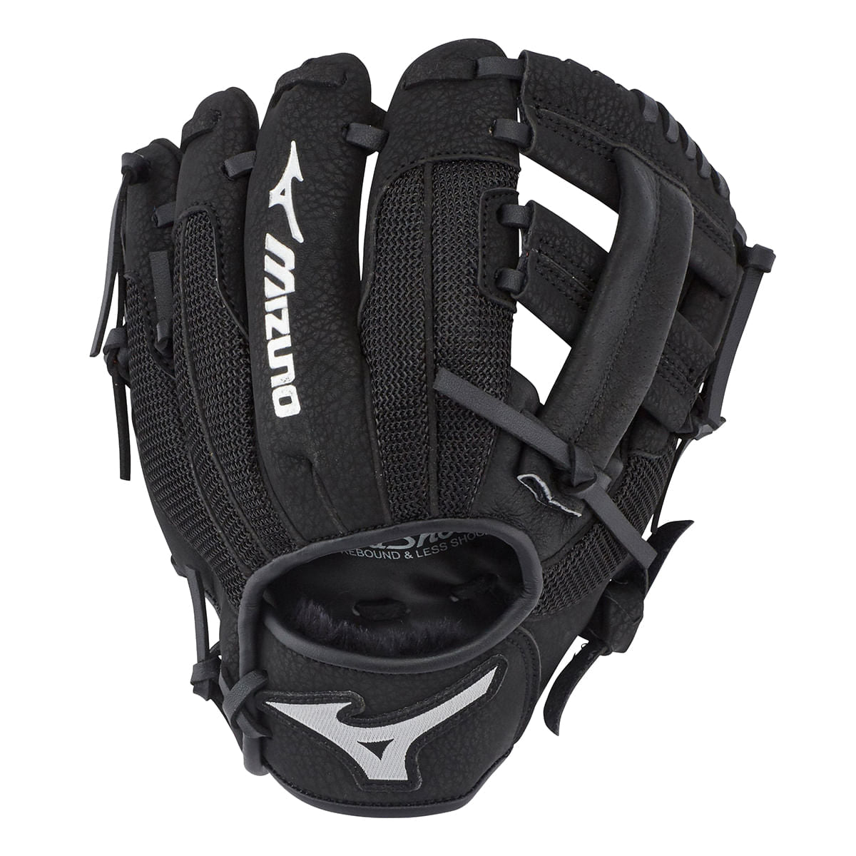 Mizuno Kids 9.00 Prospect Glove Baseball Gloves in Black Color
