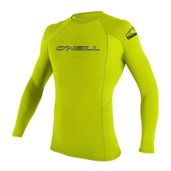BASIC SKINS 50+ LS RASH | 187-LIME