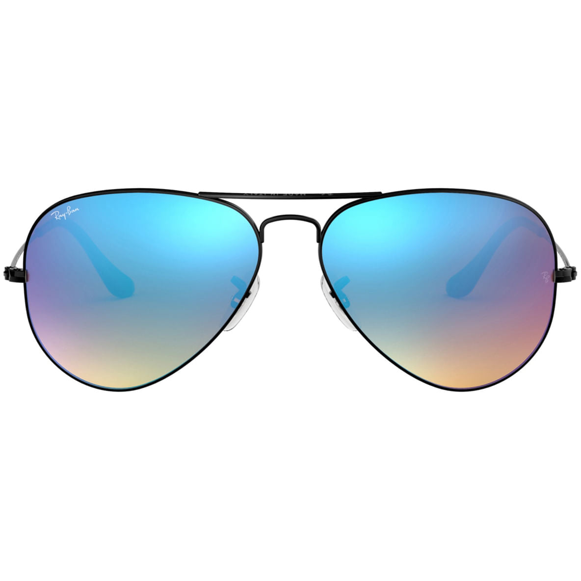 Ray Ban Unisex Aviator Black Accessories in Blue Color
