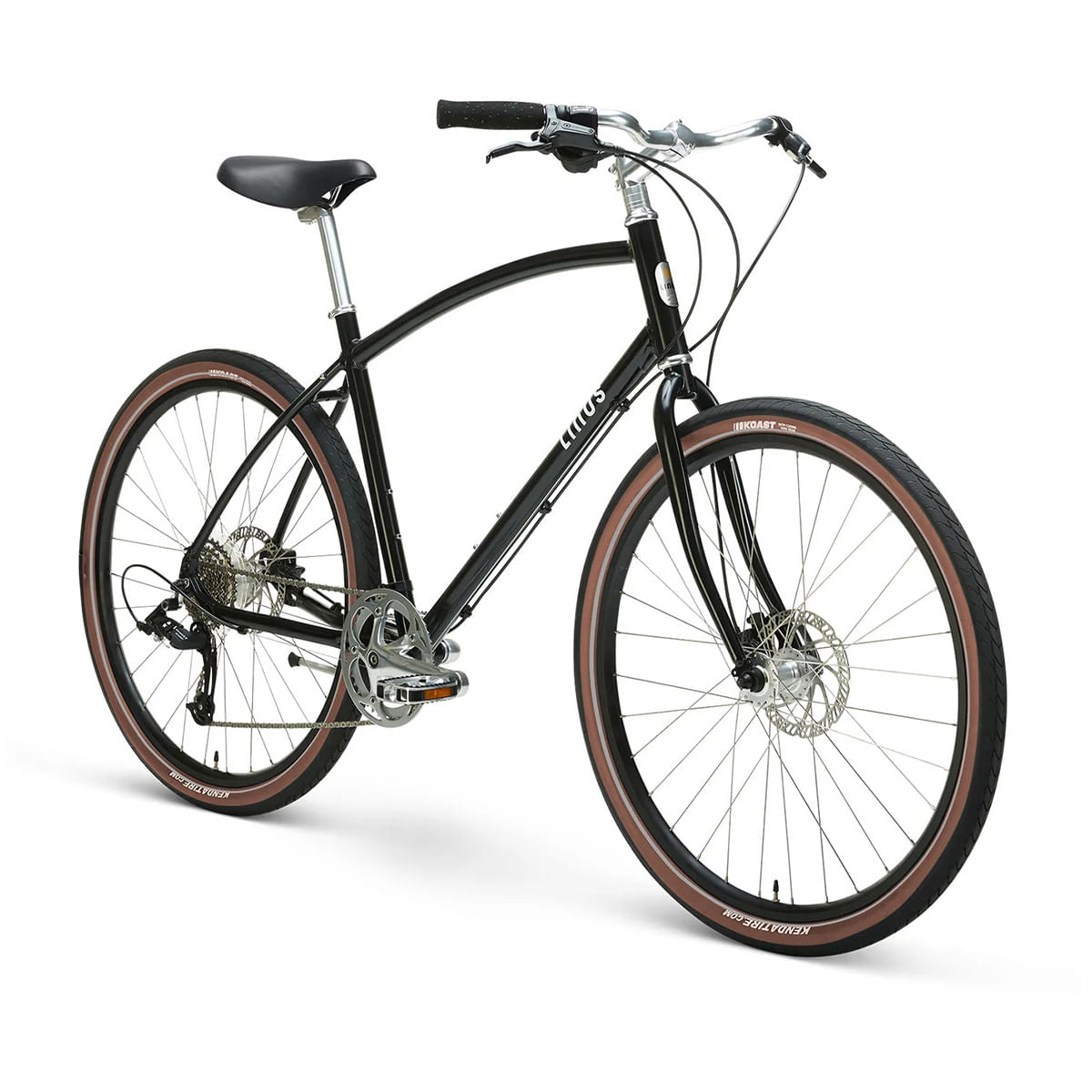 Linus Bike Unisex Rover 9 Bikes in Black Color