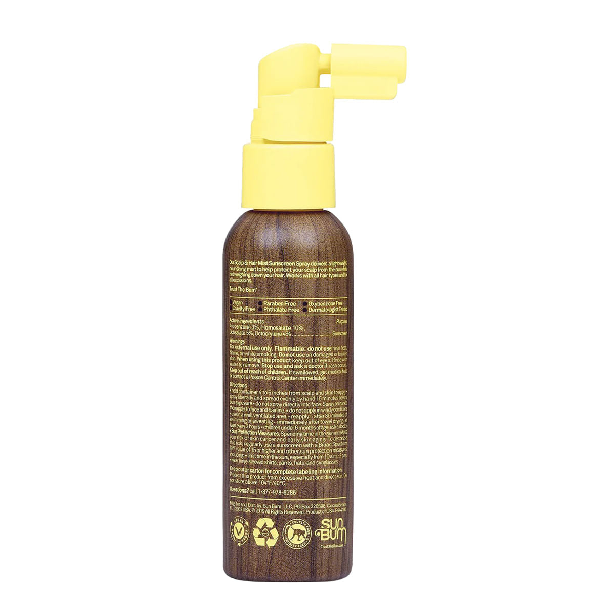 Sun Bum Scalp And Hair Mist30 Sun Protection in No Color
