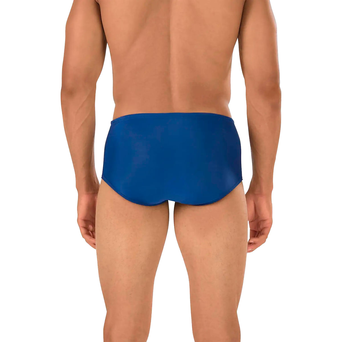 Speedo Mens Solid Dive Brief Swimsuits in Blue Color
