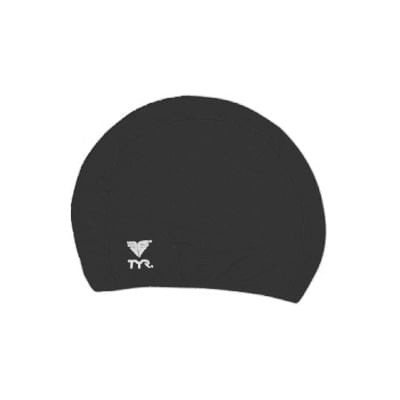 Tyr Lycra Cap Swimming Caps in Black Color