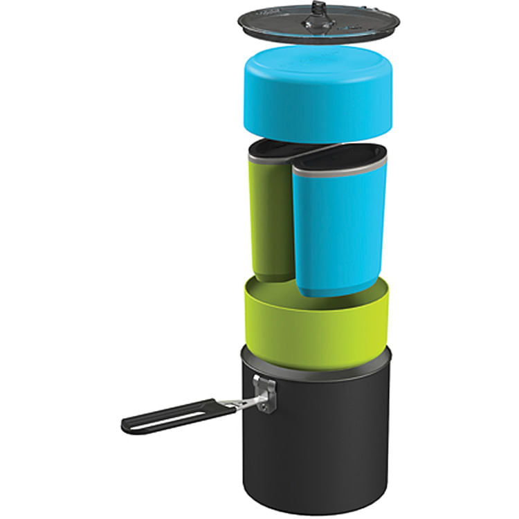 Cascade Trail Lite Duo System Camp Cooking in Black Color