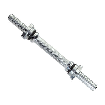 Troy Barbell 14 Treaded Bd Handle W/ Fitness Weights in Grey Color