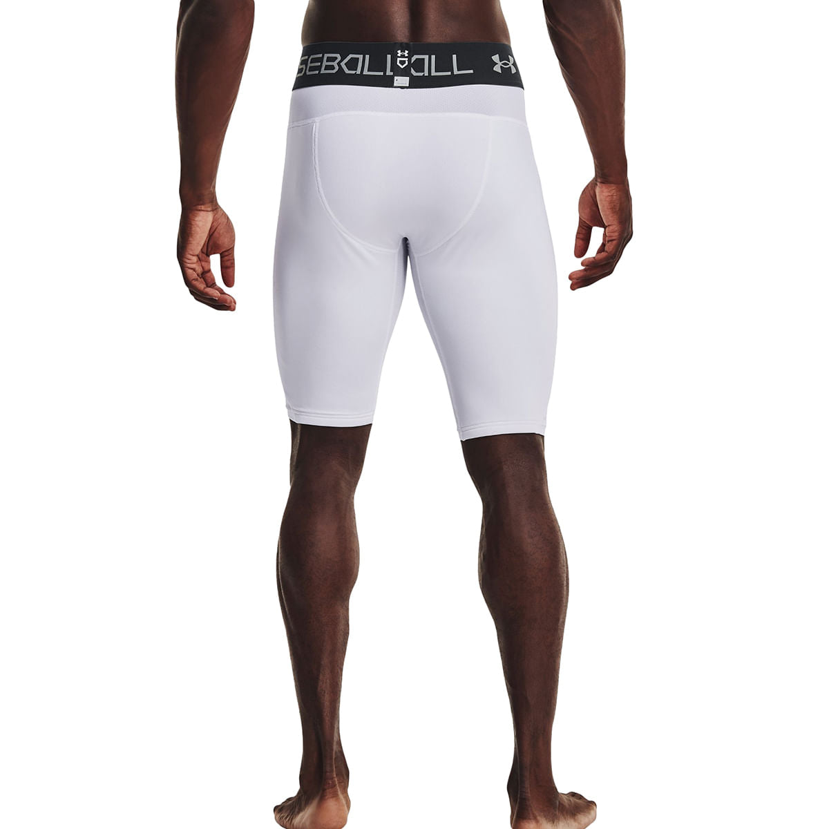 Under Armour Mens Utility Sliding Short 21 Shorts in White Color