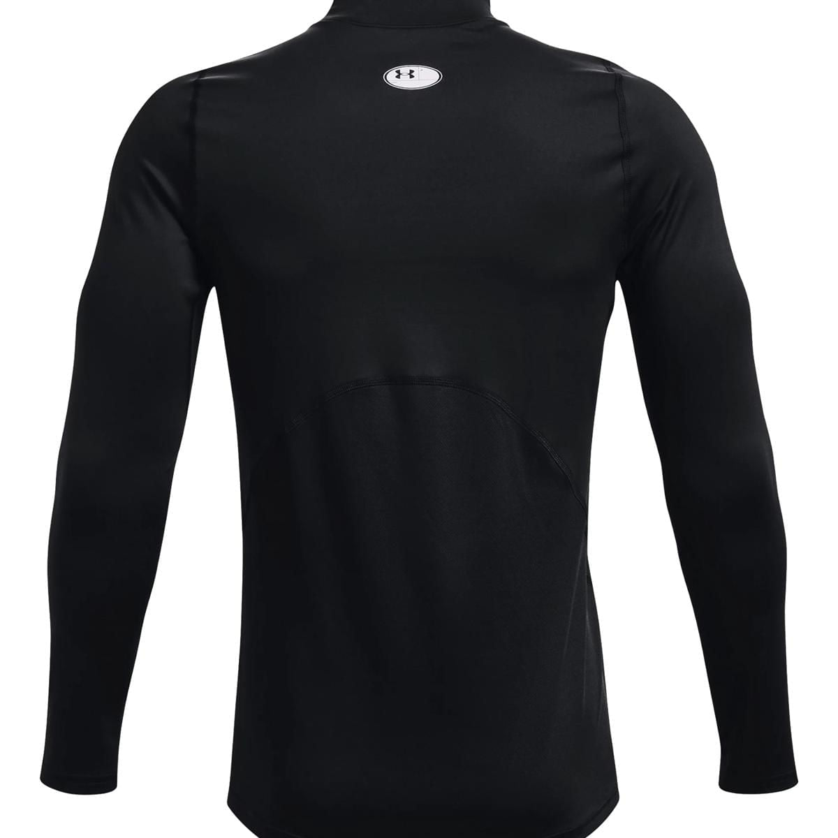 Under Armour Mens Cg Armour Fitted Mock Tops in Black Color