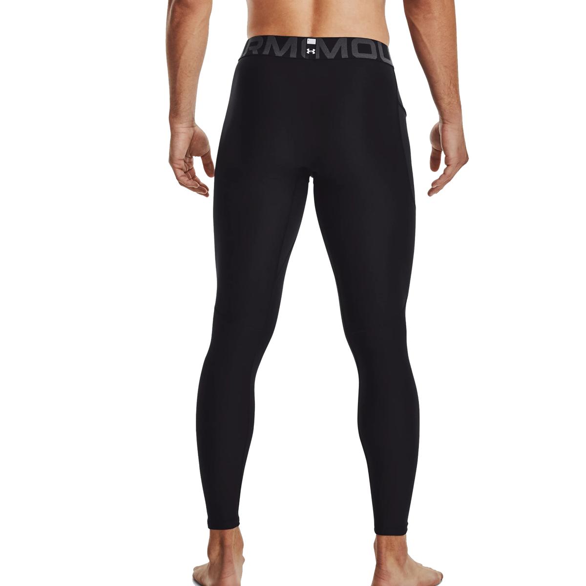 Under Armour Mens Hg Armour Legging Pants in Black Color