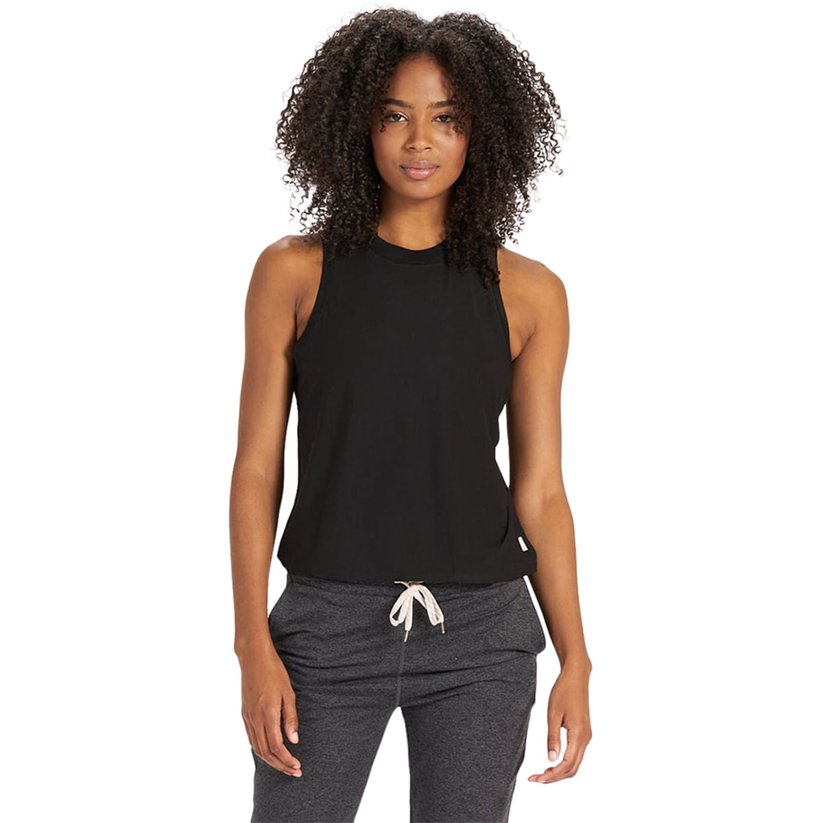 Vuori Womens W-Energy Top in Black Color