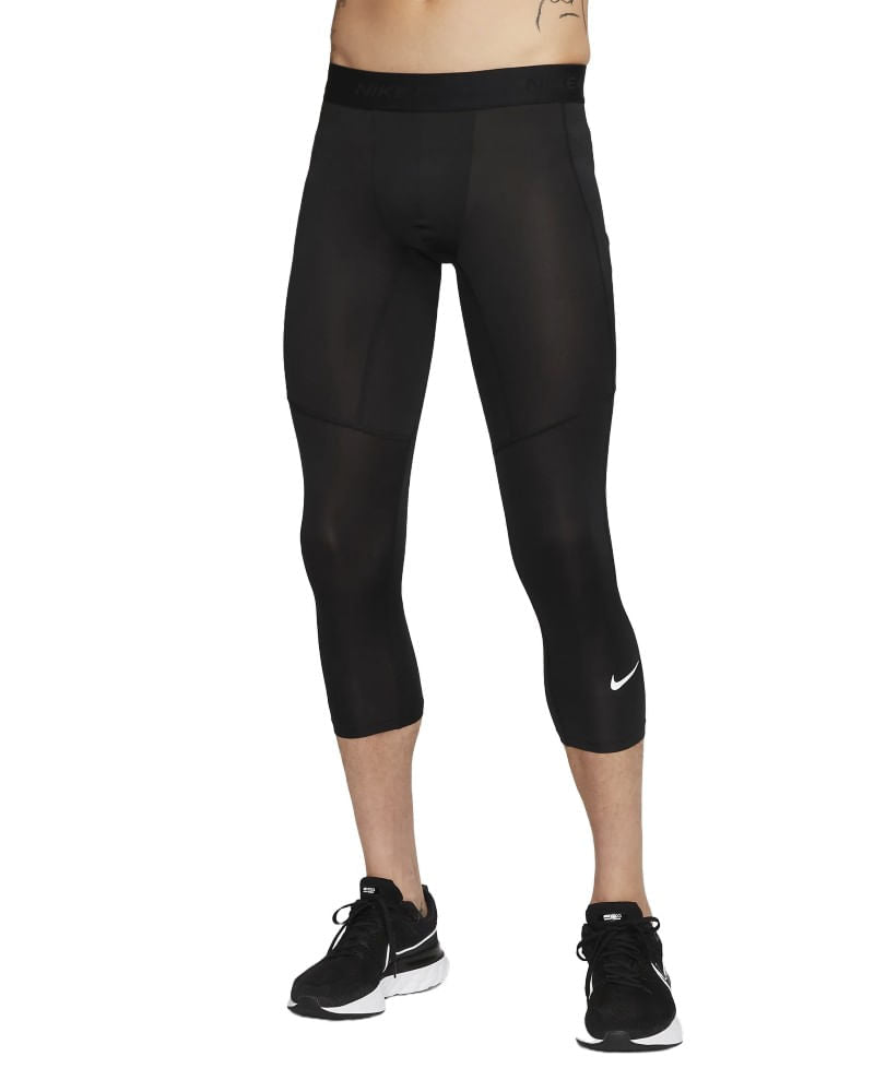 Nike Mens Pro Dri-Fit Training Tight BLACK/WHITE – Paragon Sports