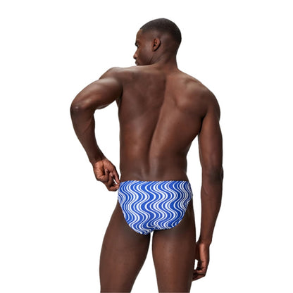 Speedo Mens Print Beachstar Brief Swimsuits in Multi Color