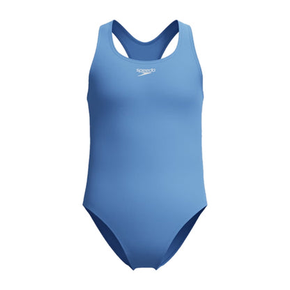 Speedo Kids Solid Racer Swimsuits in Blue Color