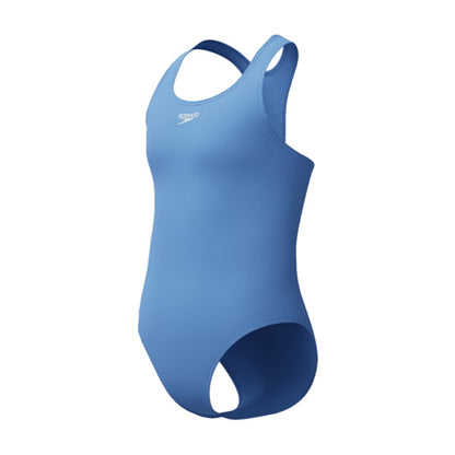 Speedo Kids Solid Racer Swimsuits in Blue Color