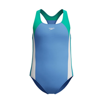 Speedo Kids Infinity Splice 1 Swimsuits in Blue Color