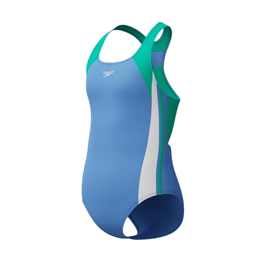 Speedo Kids Infinity Splice 1 Swimsuits in Blue Color