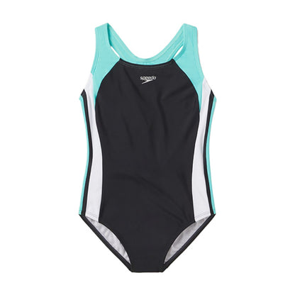 Speedo Kids Infinity Splice 1 Swimsuits in Black Color