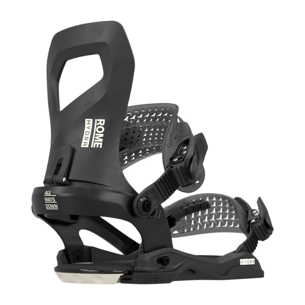 Rome Womens Hydra away 25/26 Snowboard Bindings in Black Color