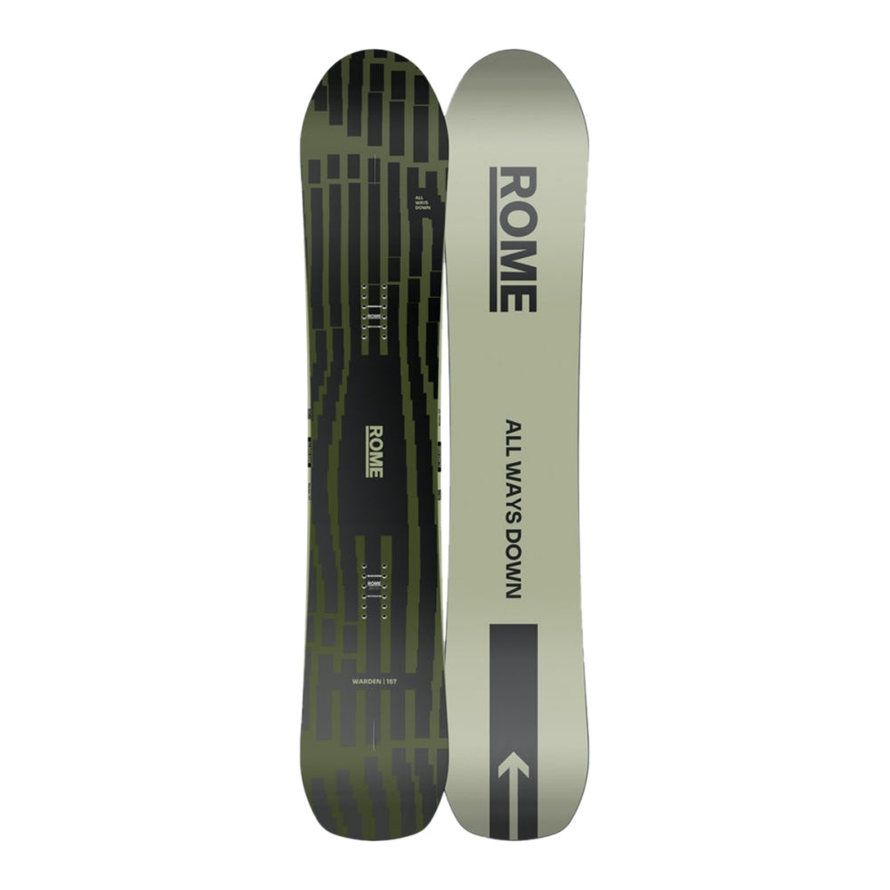 Rome Mens Warden 25/26 Snowboards in No Color