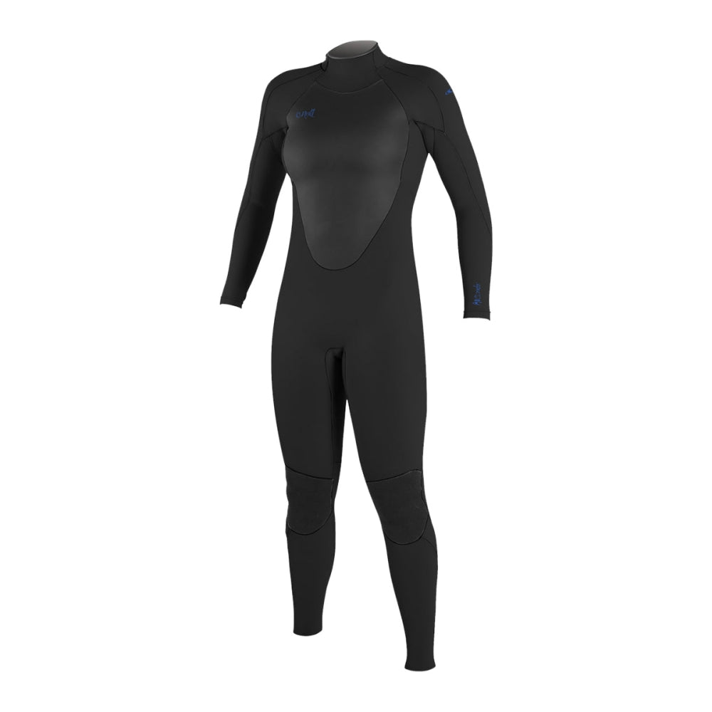 O'Neill Womens Epic 4/3 Bz Full Wetsuits in Black Color