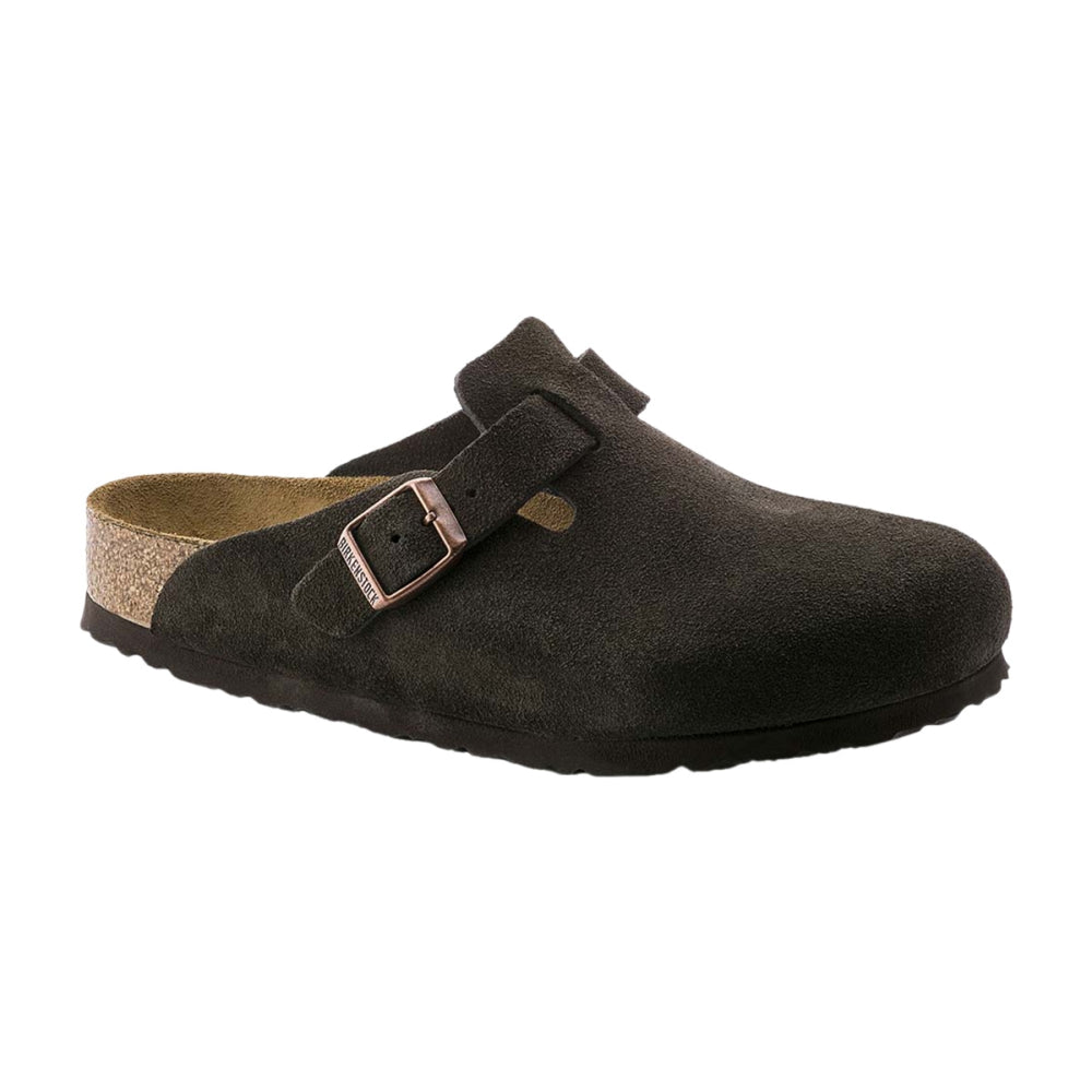 Birkenstock Womens Bostson Vl Sfb Sandals in Brown Color