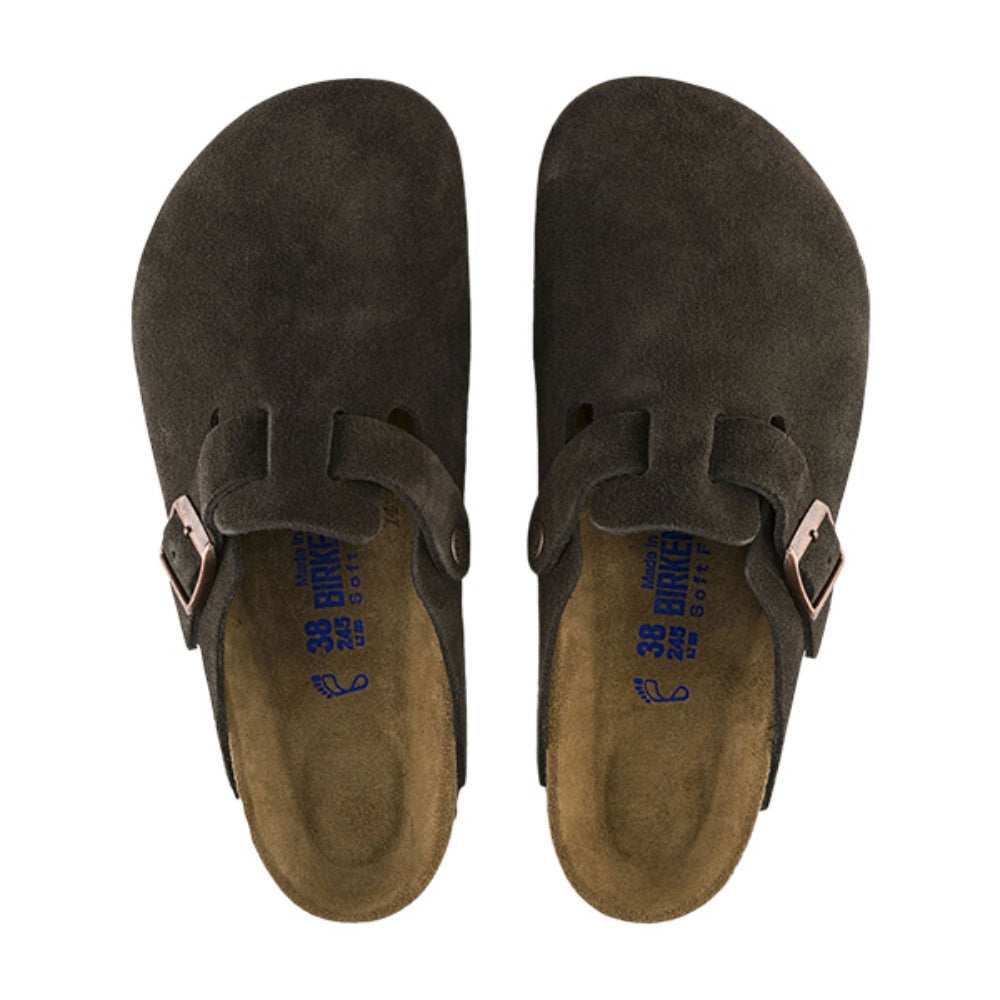 Birkenstock Womens Bostson Vl Sfb Sandals in Brown Color