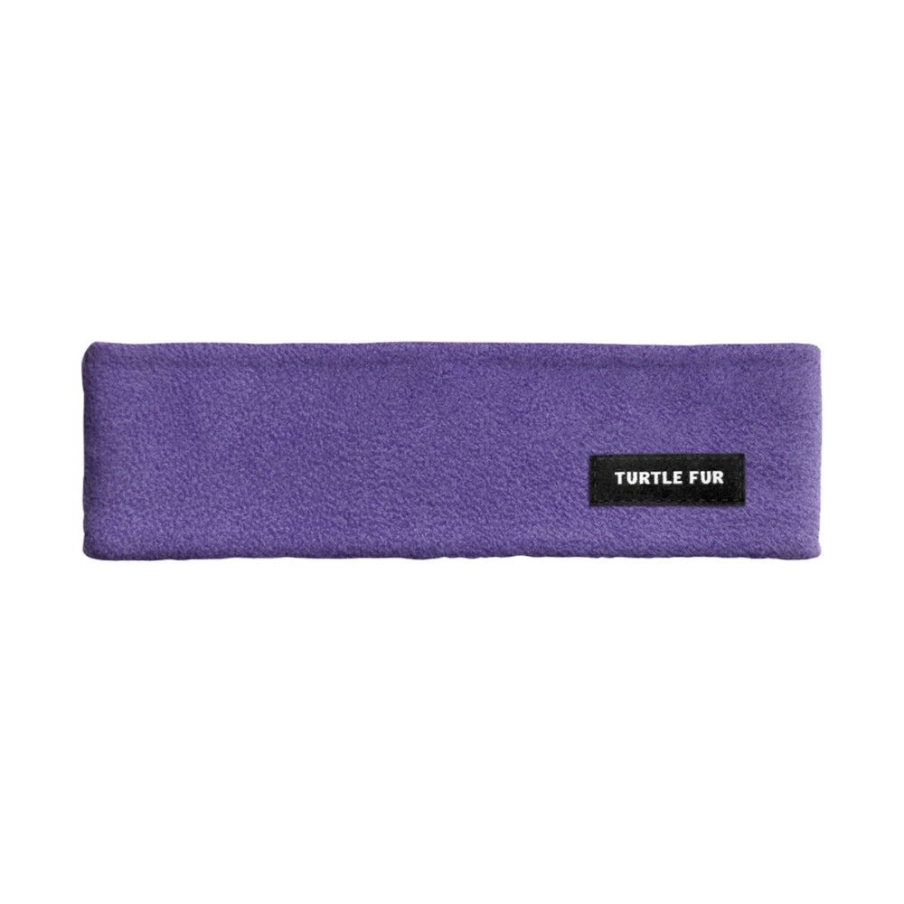 Turtle Fur Unisex Double Layer Band Ear Warmers in Purple Color