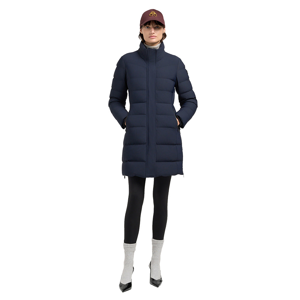 Moose Knuckles Womens Watershed 3 Parka | NAVY – Paragon Sports