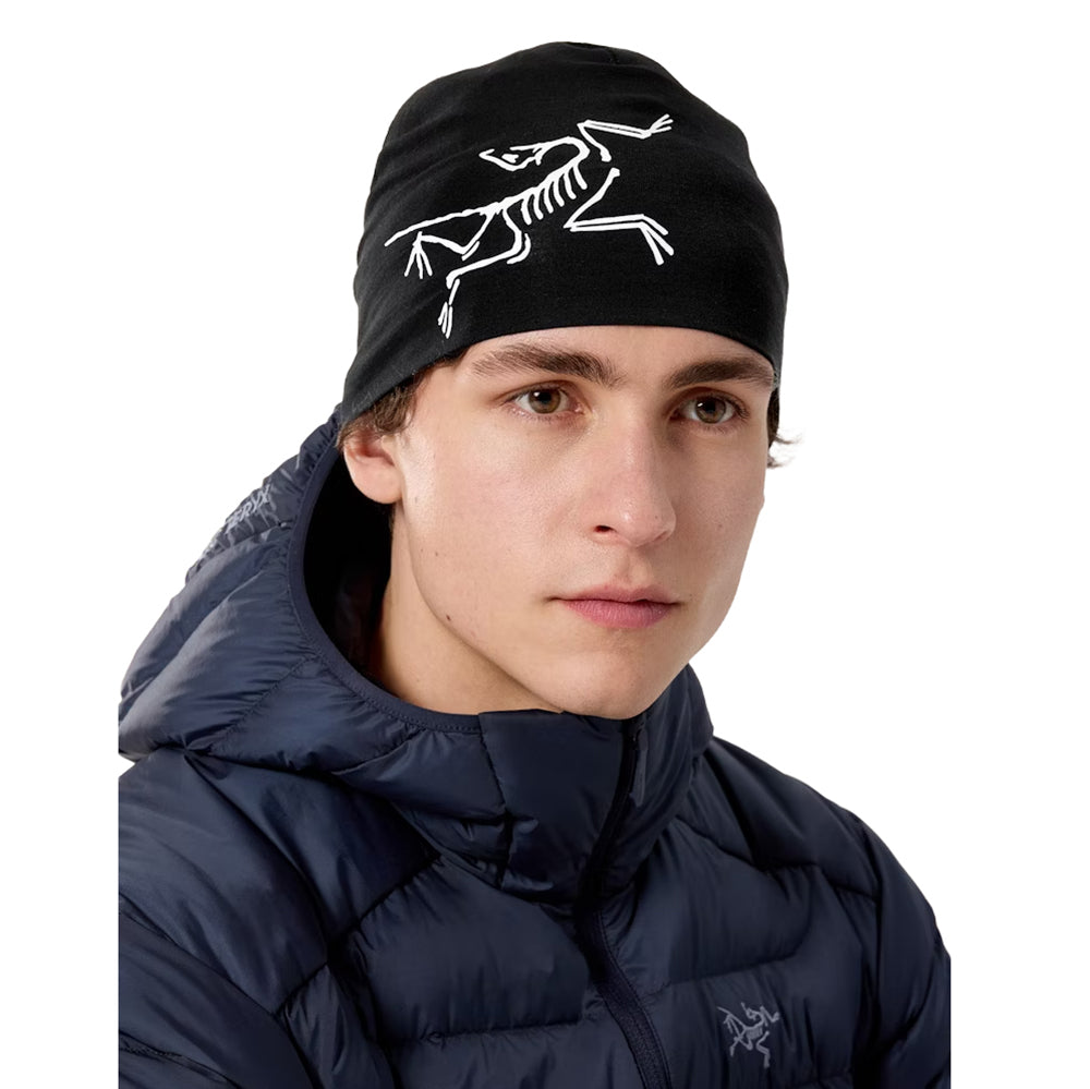 Arc'Teryx Mens Satoro Merino Toque Winter Hats in Black Color