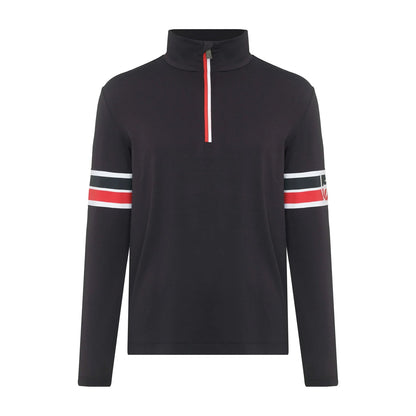 MATEO M 1/2 ZIP | 100-BLACK