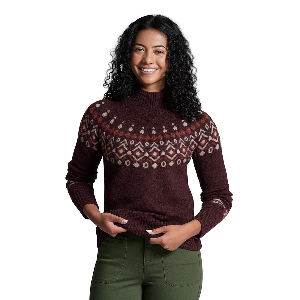 ALPINE SWEATER | RAISIN